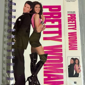 Handmade Repurposed VHS Journal/Sketchpad - Pretty Woman