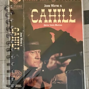 Handmade Repurposed VHS Journal/Sketchpad - Cahill