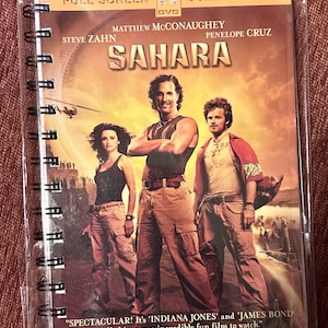 Handmade Repurposed VHS Journal/Sketchpad- Sahara