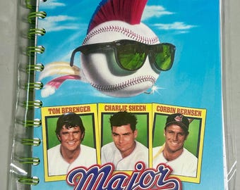 Handmade Repurposed VHS Journal/Sketchpad - Major League