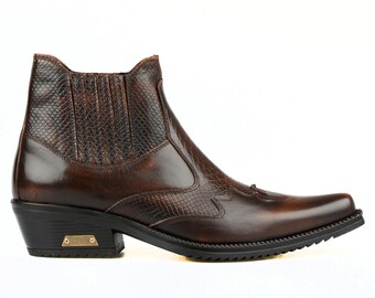 Sapato cowboy masculino sales