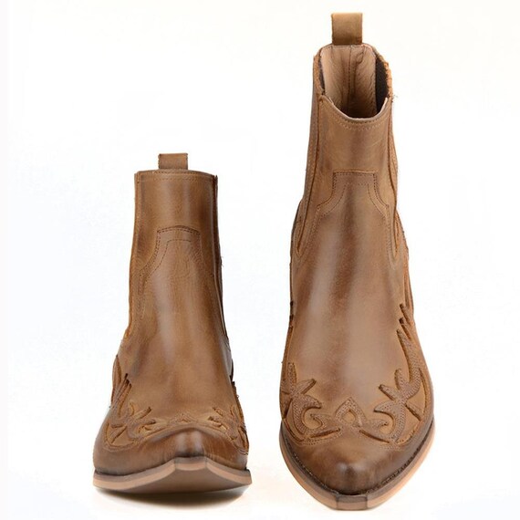 ブーツその他 Ermanno Scervino Western-Inspired Ankle Boots With Pointed Ermanno Scervino Western-Inspired Ankle Boots With Pointed