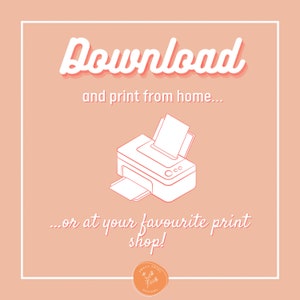 Positive Affirmations Poster Pink Printable Wall Art Digital Download ...
