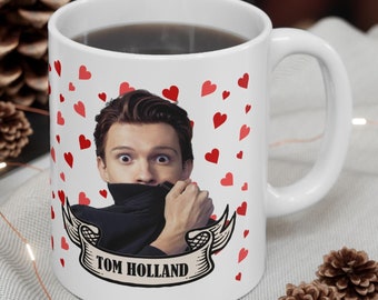 Tom Holland Mug, Funny Mugs, 11 oz,