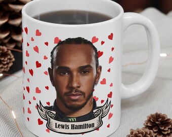 Lewis Hamilton Mug, Funny Mugs, 11 oz,