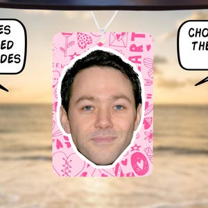 Car Air Freshener, Reece Shearsmith freshener, Funny Car Air Freshener Car Accessories, Funny meme gift, Funny Car Gift, Secret Santa, Gift