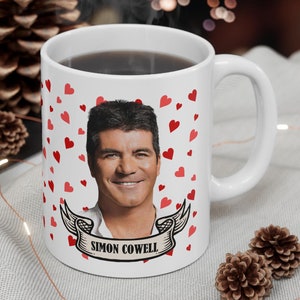 Simon Cowell Mug, Funny Mugs, 11 oz,