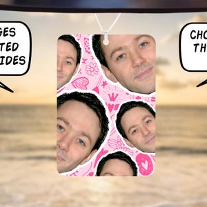 Car Air Freshener, Reece Shearsmith freshener, Funny Car Air Freshener Car Accessories, Funny meme gift, Funny Car Gift, Secret Santa, Gift