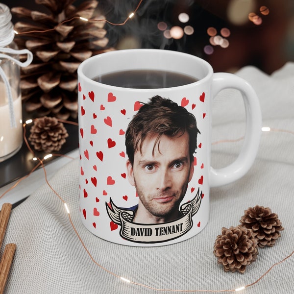 david tennant Mug, Funny Mugs, 11 oz,