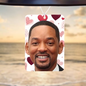 Car Air Freshener, Will Smith freshener, Funny Car Air Freshener Car Accessories, Funny meme gift, Funny Car Gift, Secret Santa, Gift