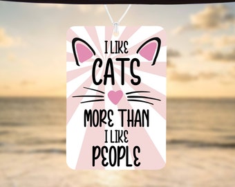 Cat Air Freshener, Car Air Freshener, Cat Joke gift, Funny Car Air Freshener, Car Accessories, Funny meme gift, Funny Car Gift, Gift For Him