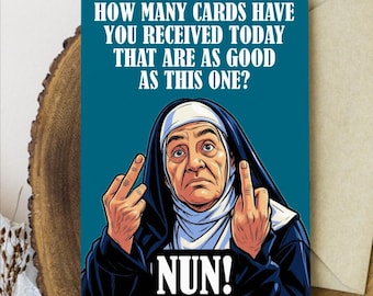 Funny Rude Birthday Card | Offensive Humour Card | How Many Cards Are This Good | Adult Joke Card | Cheeky Birthday