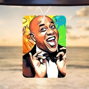 Car Air Freshener, Ainsley Harriott freshener, Funny Car Air Freshener Car Accessories, Funny meme gift, Funny Car Gift, Secret Santa, Gift