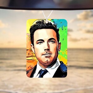 Car Air Freshener, Ben Affleck freshener, Funny Car Air Freshener Car Accessories, Funny meme gift, Funny Car Gift, Secret Santa, Gift