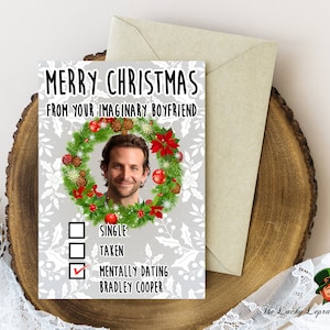 Bradley Cooper Christmas Card, Funny Christmas Card,