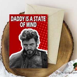 Tarjeta de cumpleaños de Pedro Pascal, tarjeta de cumpleaños divertida,