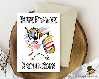 Divertente unicorno da colorare Biglietto per la festa del papà Download immediato Attività artigianale stampabile Sei in un milione di baffi arcobaleno carino papà nonno - Italia