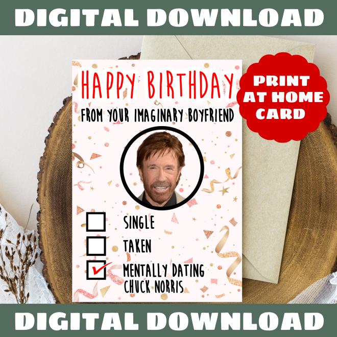 Chuck Norris Card - Etsy Chuck Norris Card - Etsy