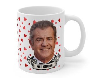 tasse mel gibson, tasses amusantes, 11 oz,