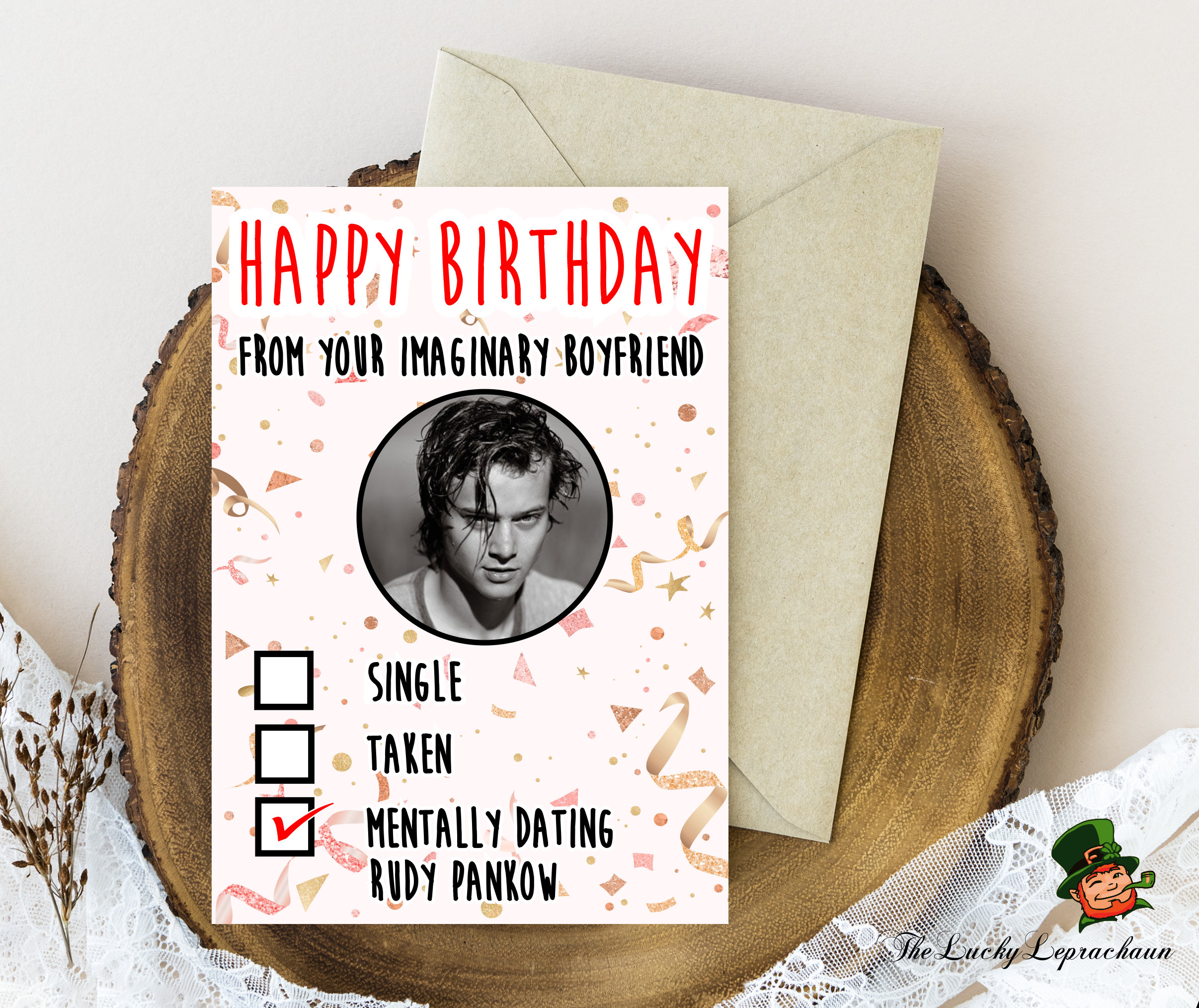 Rudy Pankow Birthday Card Funny Birthday Card - Etsy