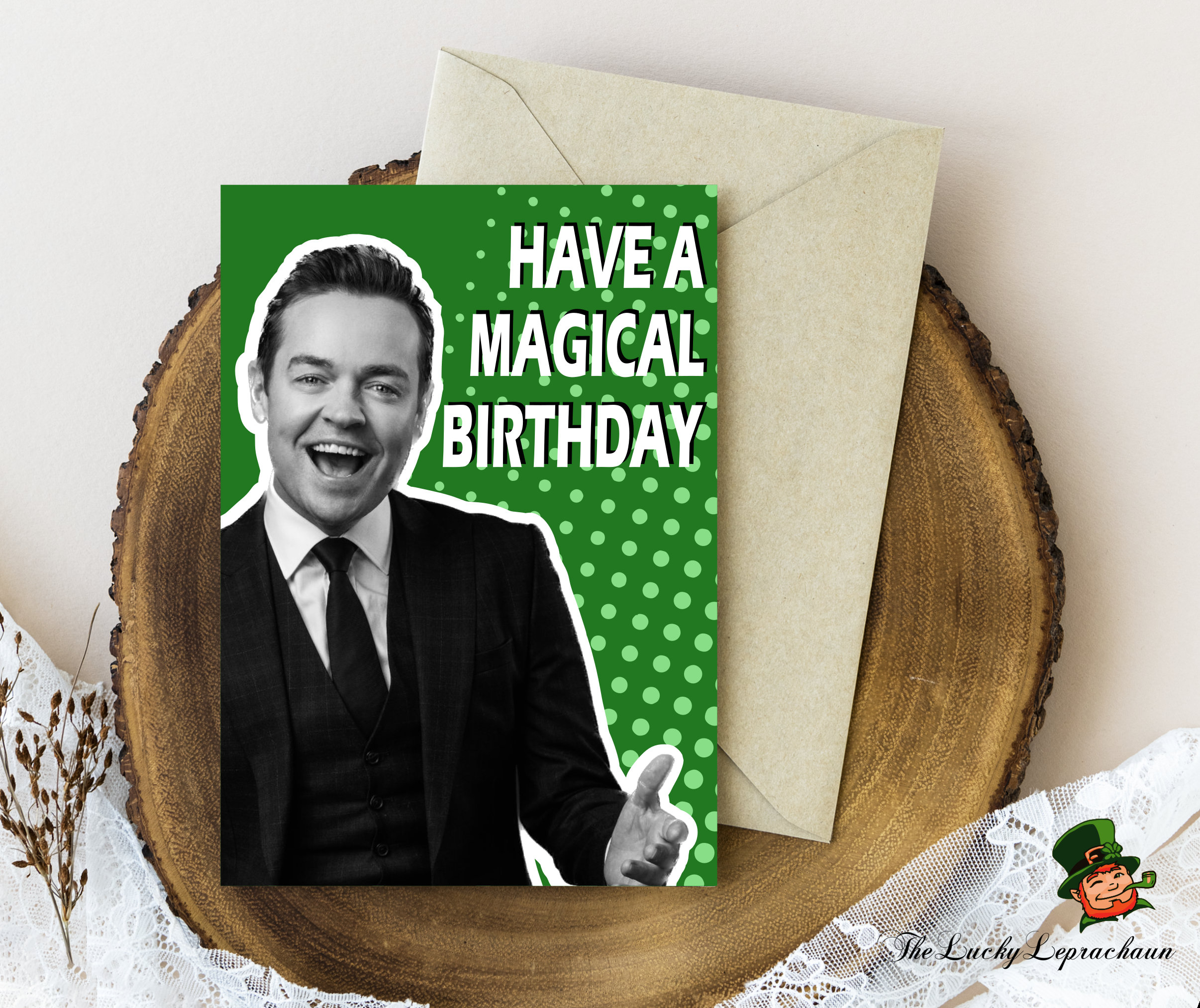 Stephen Mulhern Birthday Card Funny Birthday Card - Etsy UK