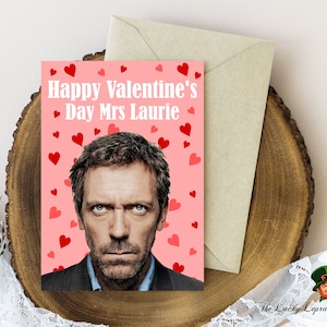 Tarjeta de San Valentín de Hugh Laurie, Tarjeta de San Valentín divertida,