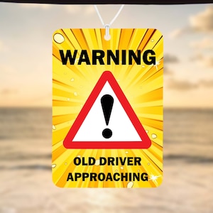 Car Air Freshener, Old driver gift, Funny Car Air Freshener, Car Accessories, Funny meme gift, Funny Car Gift, Secret Santa, Gift For Her