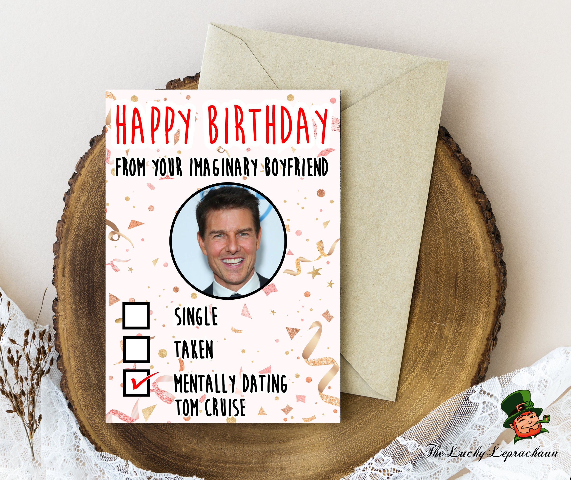 Tom Cruise Birthday Card Funny Birthday Card - Etsy