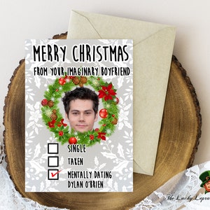 Dylan o brien Christmas Card, Funny Christmas Card,