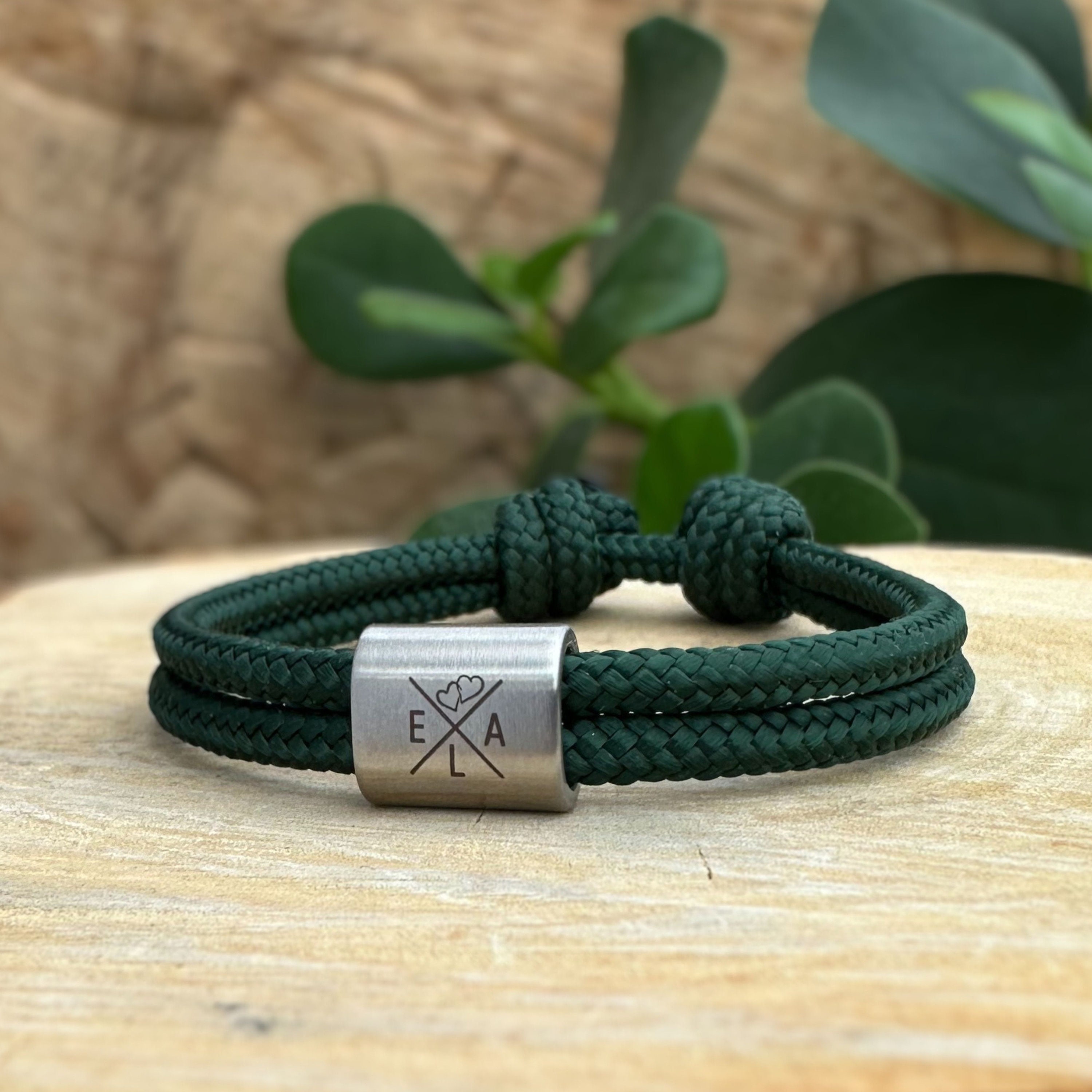 Handmade Sail Rope Bracelet With Engraving, Bracelet Rope Sail, Bracelet  With Personalized Engraving, Women and Men Bracelet, Men Present - Etsy