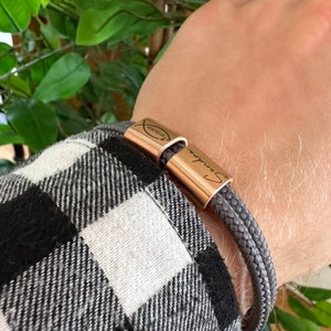 Armband Erstkommunion, Firmungsarmband, Armband zur Jugendweihe, Armband mit Gravur zum Schulanfang oder Taufe, Personalisiertes Armband Bild 5