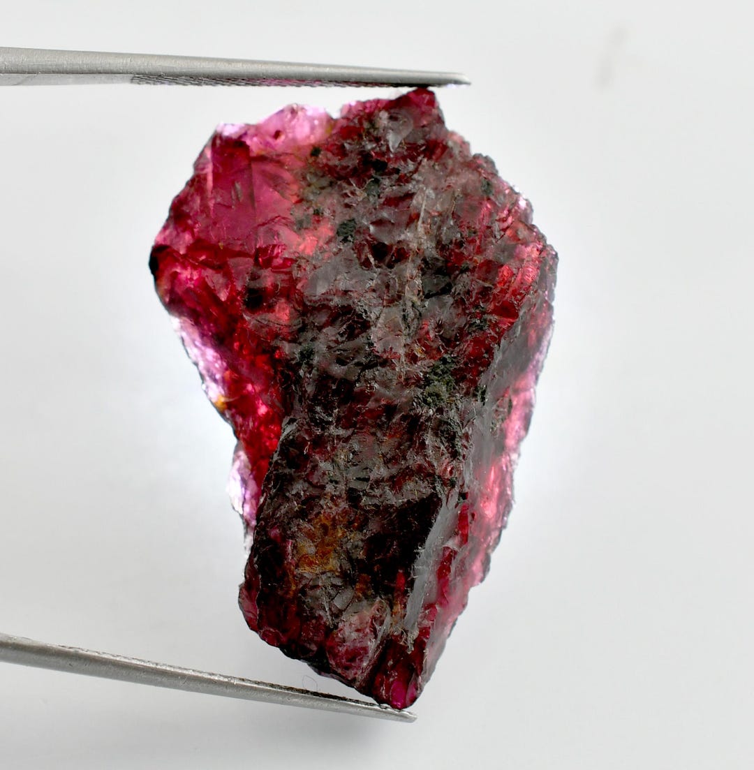 Painite Rarity 48.25 Ct AAA+ & 100% Natural Very Rare Red Painite Rocks Rough Burmese ...