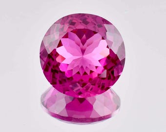 Flawless Natural Cornflower Purple Sapphire Round Cut Loose Gemstone GIT Certified High Quality Sapphire Loose Gemstone All Size Available