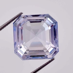 12 x 12 MM Flawless 100% Natural Blue Namibia Jeremejevite Loose Breathtaking Gemstone GIT Certified High Quality AAA+ Jeremejevite