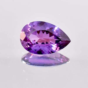 Flawless Bi-Color Purple Blue Java Plum Sapphire Pear Cut Loose Gemstone GIT Certified Master Cut High Quality Gems All Size Available