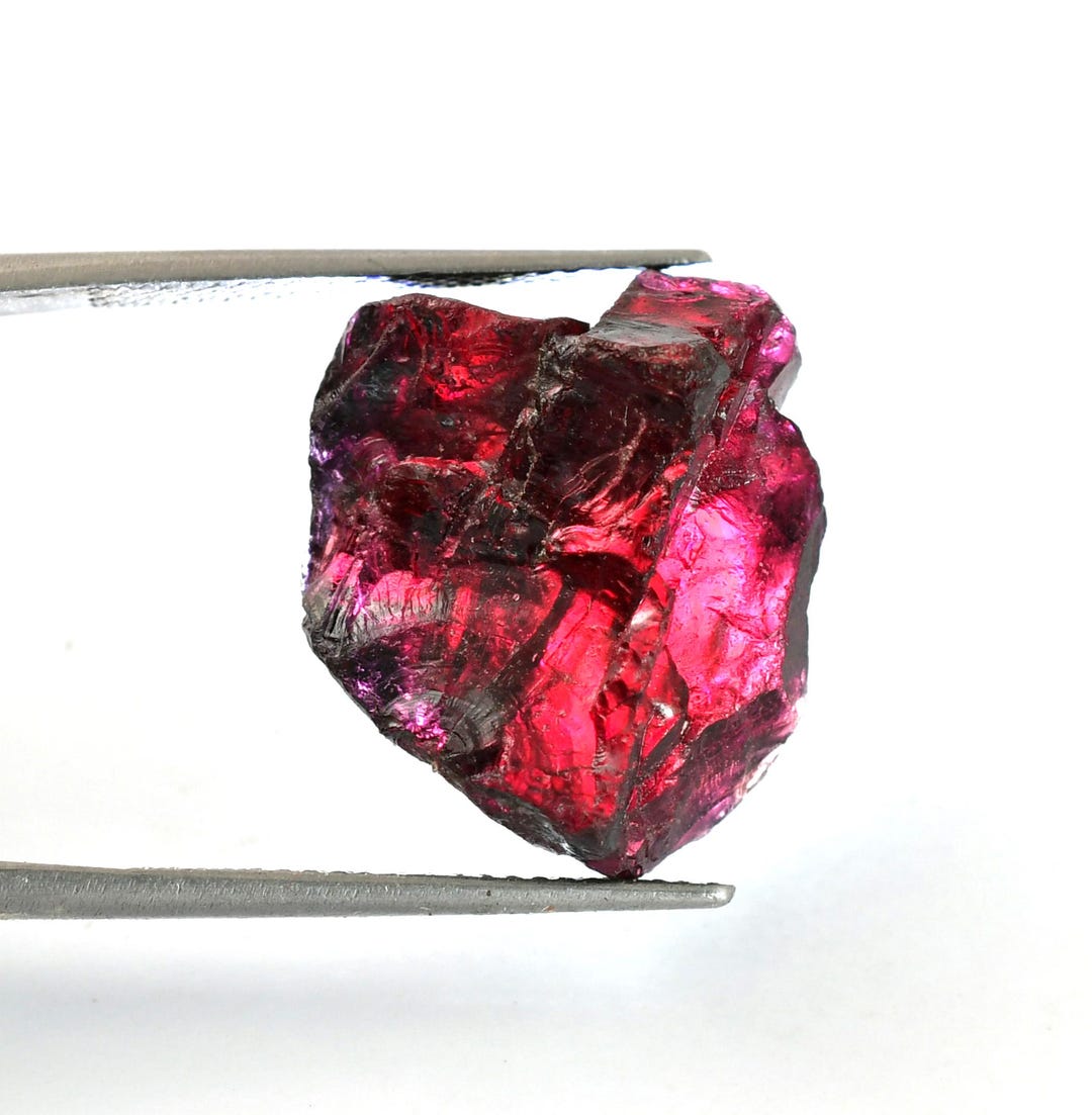 Painite Rarity 28.35 Ct, AAA+ & 100% Natural Very Rare Red Painite Rocks Rough Burmese ...