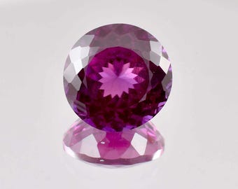 Flawless Natural Cornflower Purple Sapphire Round Cut Loose Gemstone GIT Certified High Quality Sapphire Loose Gemstone All Size Available
