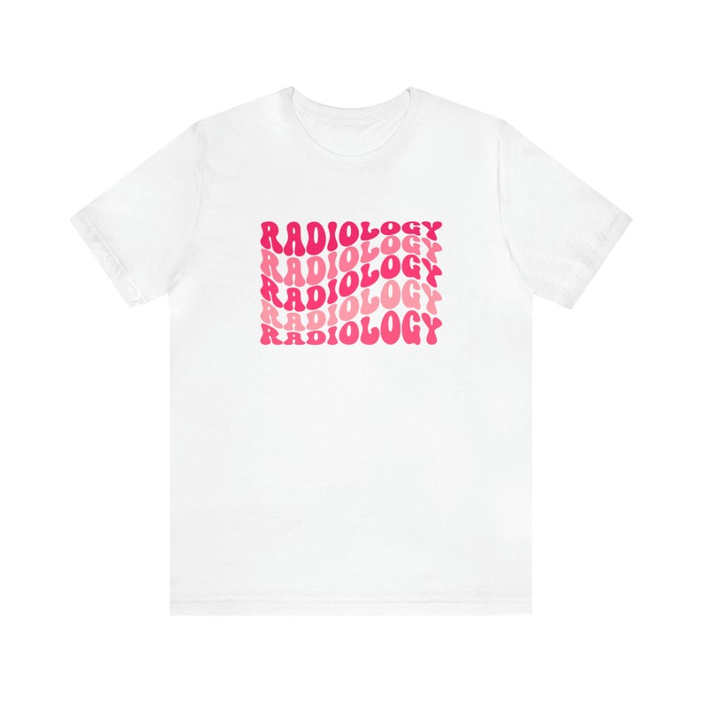 Groovy Pink Radiology Shirt, Radiology Tech Shirt, Radiology