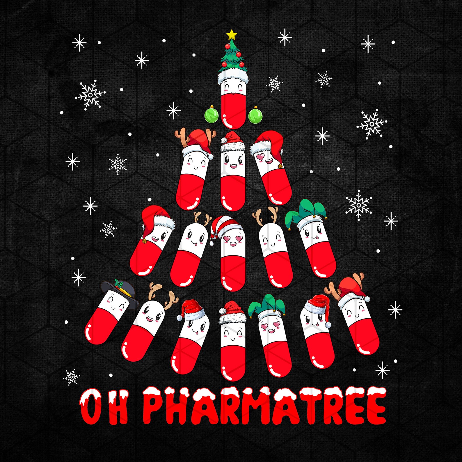 Oh Pharmatree Png Pharmacy Christmas Tree Png Christmas Etsy Canada
