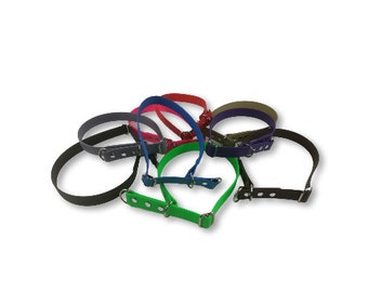 Train stop dog collar BioThane® many colors, Gr. L up to 53 cm neck circumference, 25 mm wide