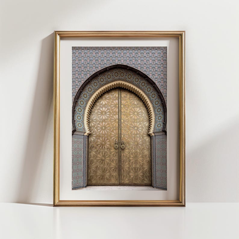 Islamic Wall Art, Vintage Mosque Print, Muslim Wall Print, Islamic Home