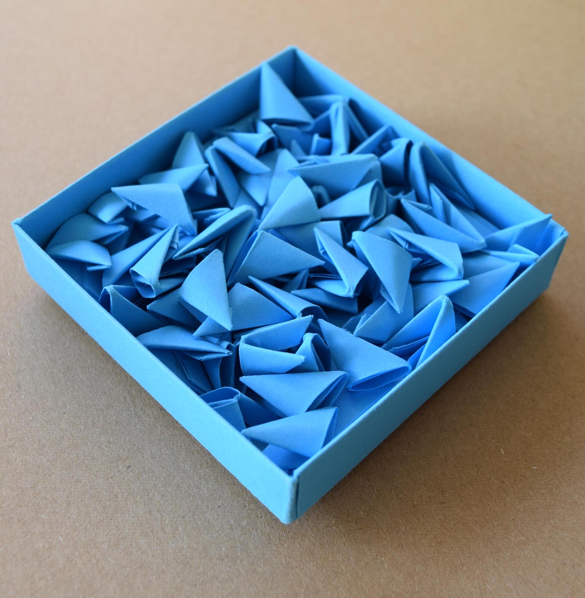 DIY Sapin en papier plié facile & économique
