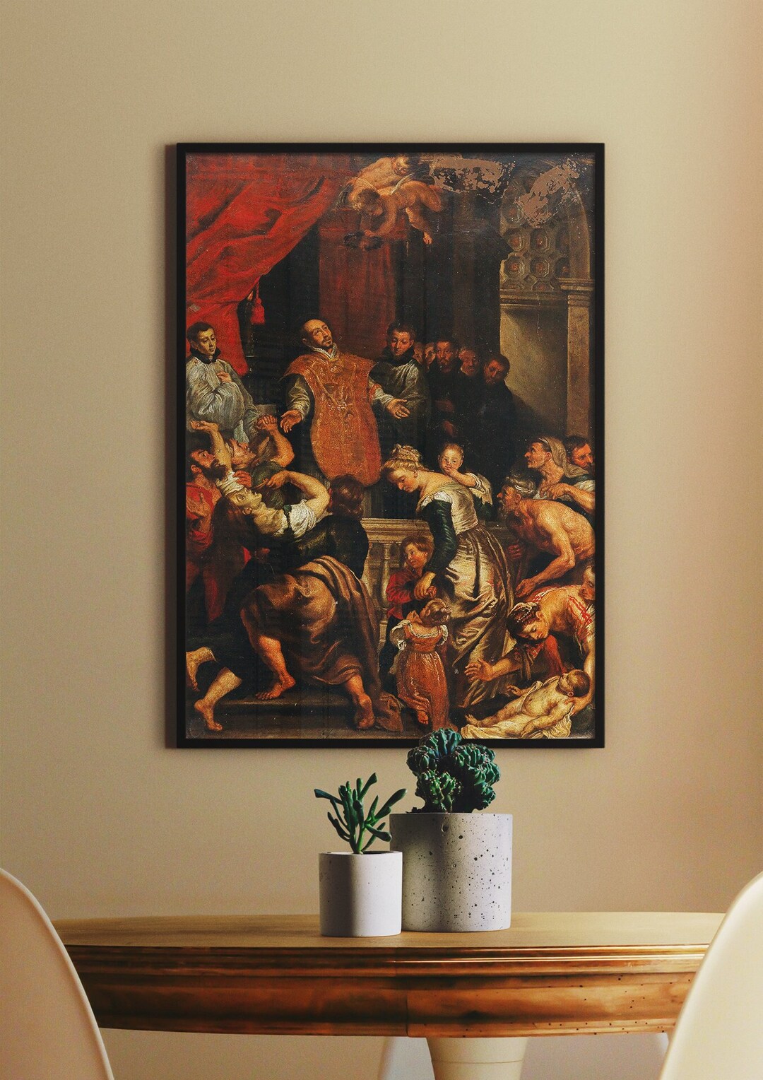 Giclee Museum Luxury Art Print Of: the Miracles of Saint Ignatius of ...