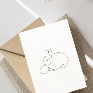 Minimalistic Easter Card, Printable Easter Card, Happy Easter Greeting Card, Easter Cards, PDF Card, DIGITAL DOWNLOAD, Cute Greeting Card