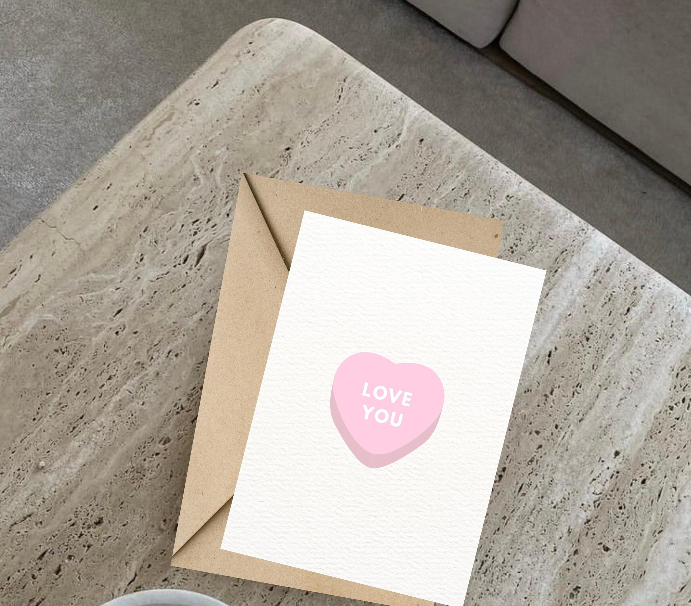 Love You Printable Anniversary Card, Gift for Him, Gift for Her ...