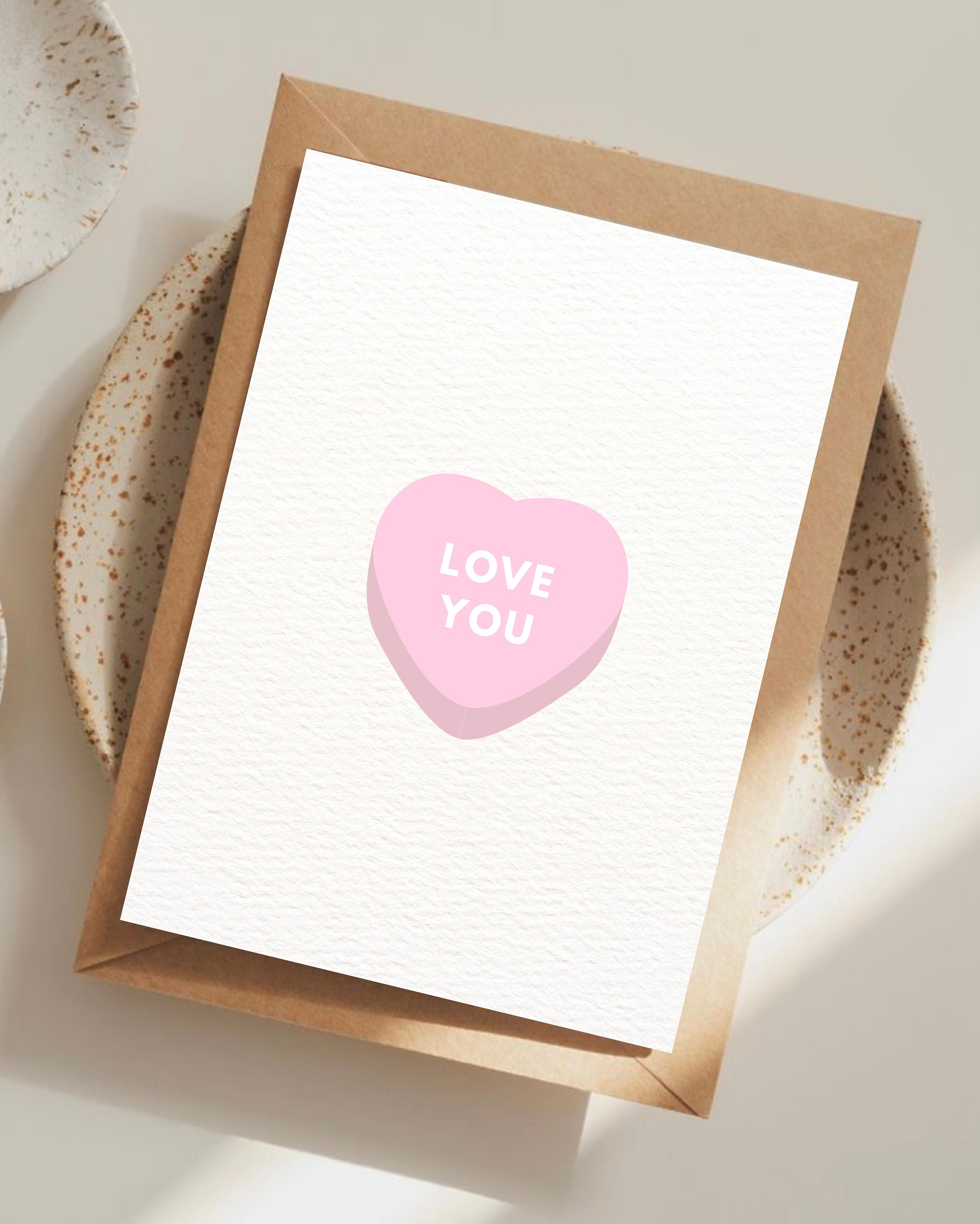 Love You Printable Anniversary Card, Gift for Him, Gift for Her ...