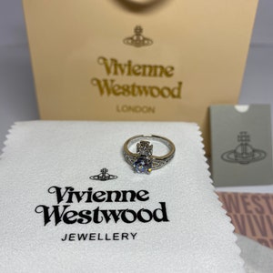 Vivienne Westwood Ismene Ring Silver Tone - Etsy Hong Kong