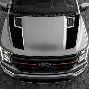 Ford F-150 Tremor and Platinum Hood Vinyl Decal Graphic 2023 2024 2025 2026