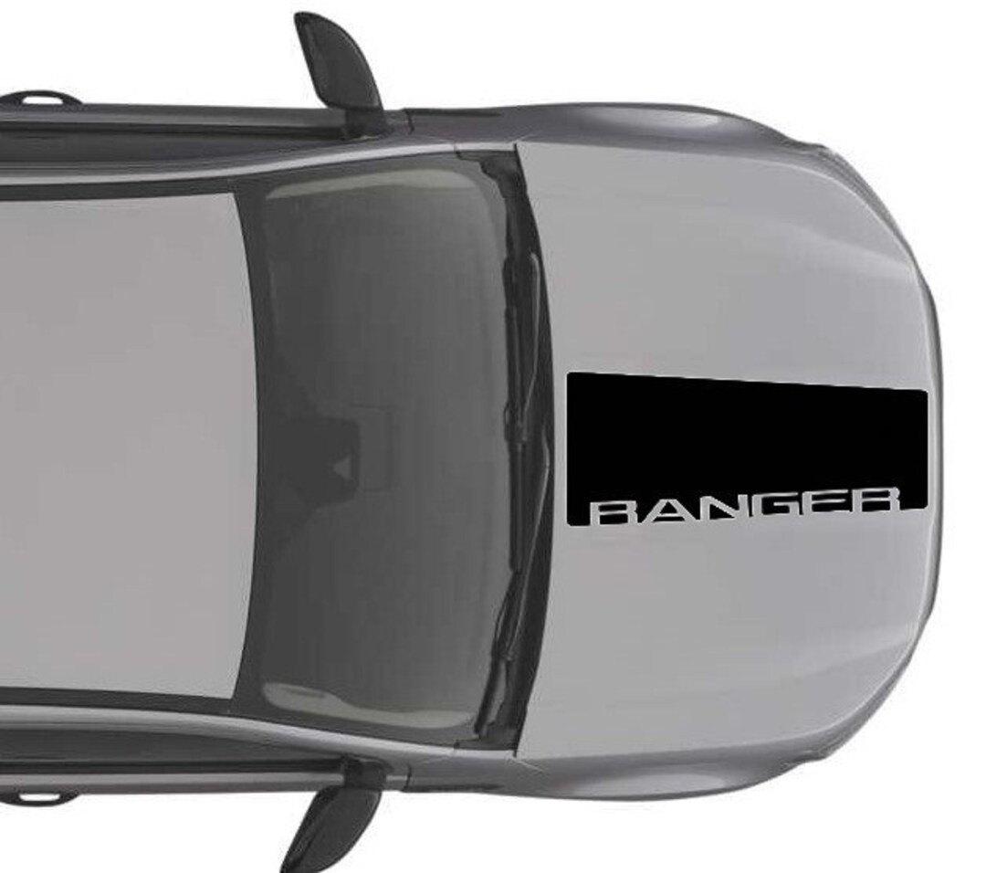 2020 Ford Ranger Vinyl Graphic Decal MATTE BLACK - Etsy