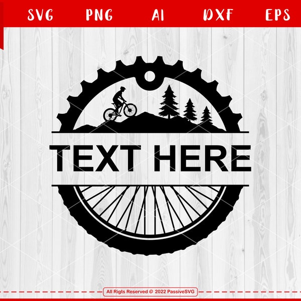 Custom Logo Mountain bike svg, Mtb Svg, Mountain Bike Clipart, Bike Svg, Sports Svg, Biker Svg